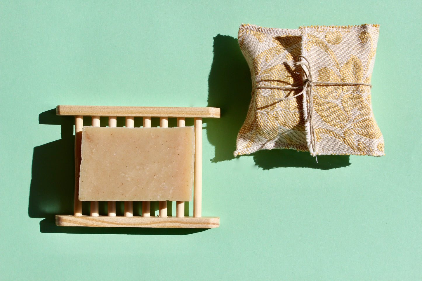 Jabón artesano de caléndula y karité