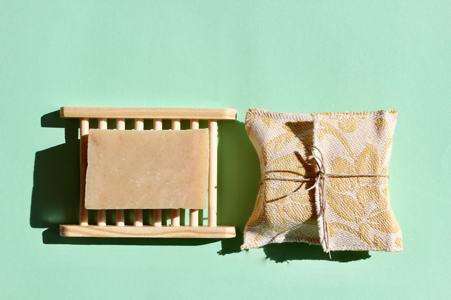 Jabón artesano de caléndula y karité