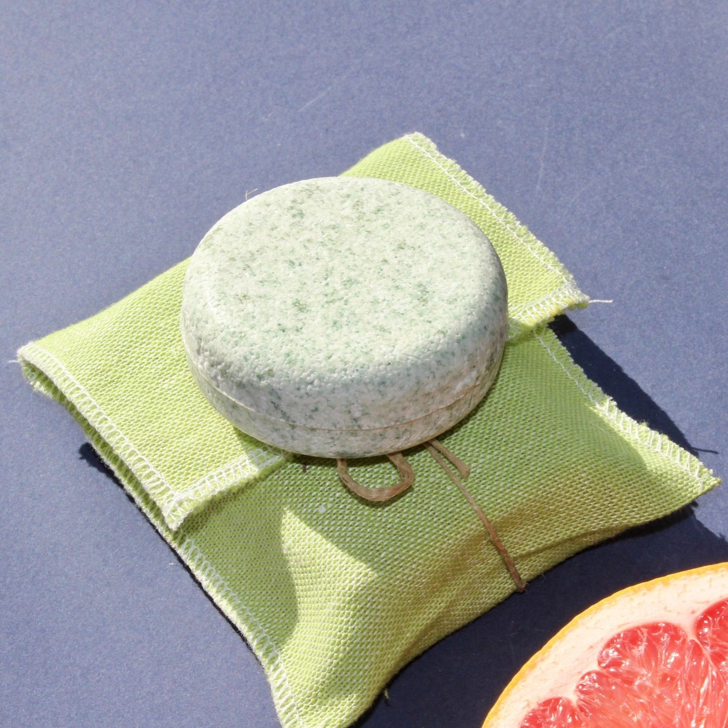 Champú sólido de menta y arcilla verde