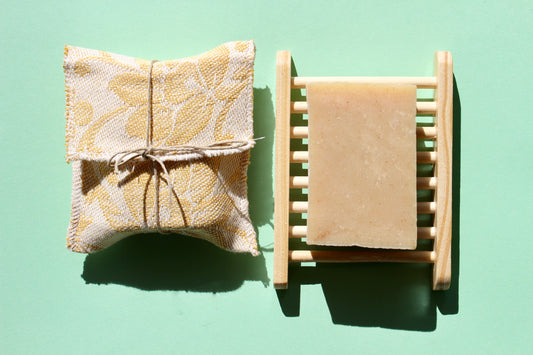 Artisan calendula and shea soap